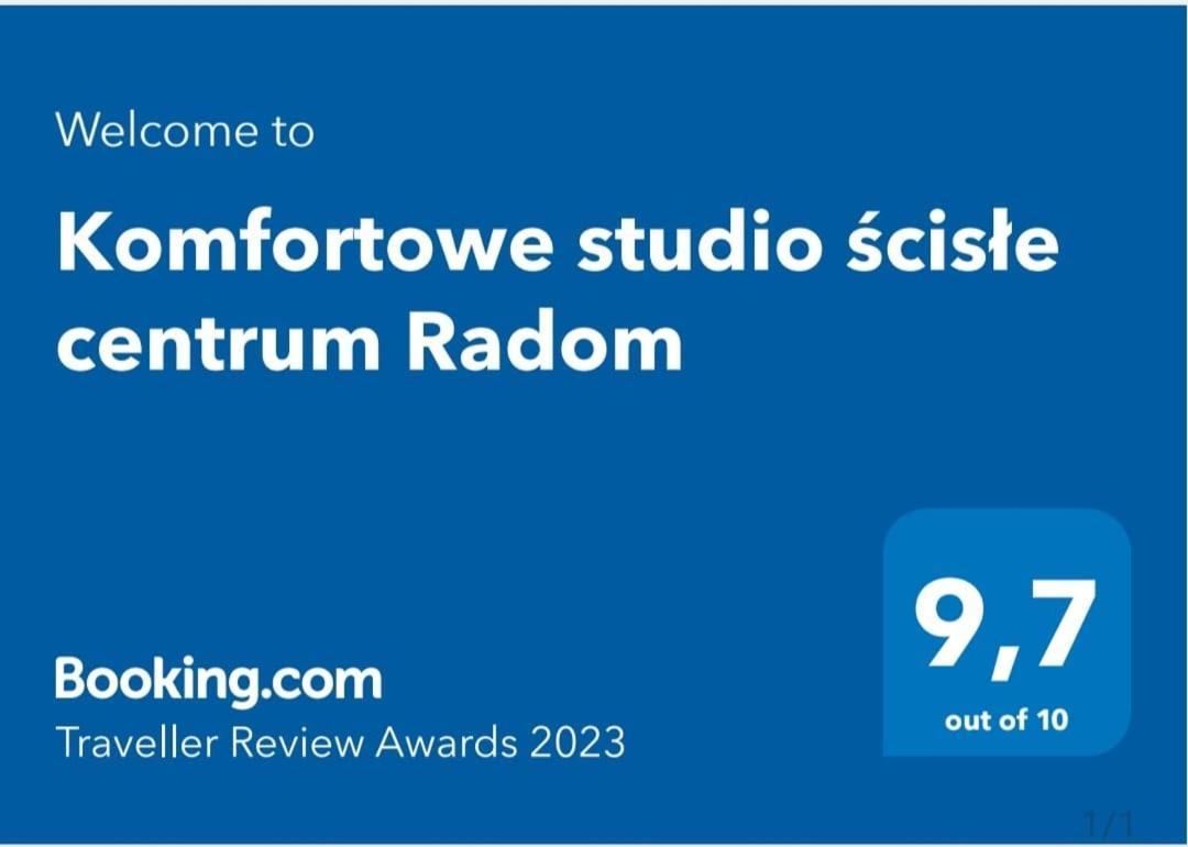 Komfortowe Studio Scisle Centrum Радом Екстериор снимка
